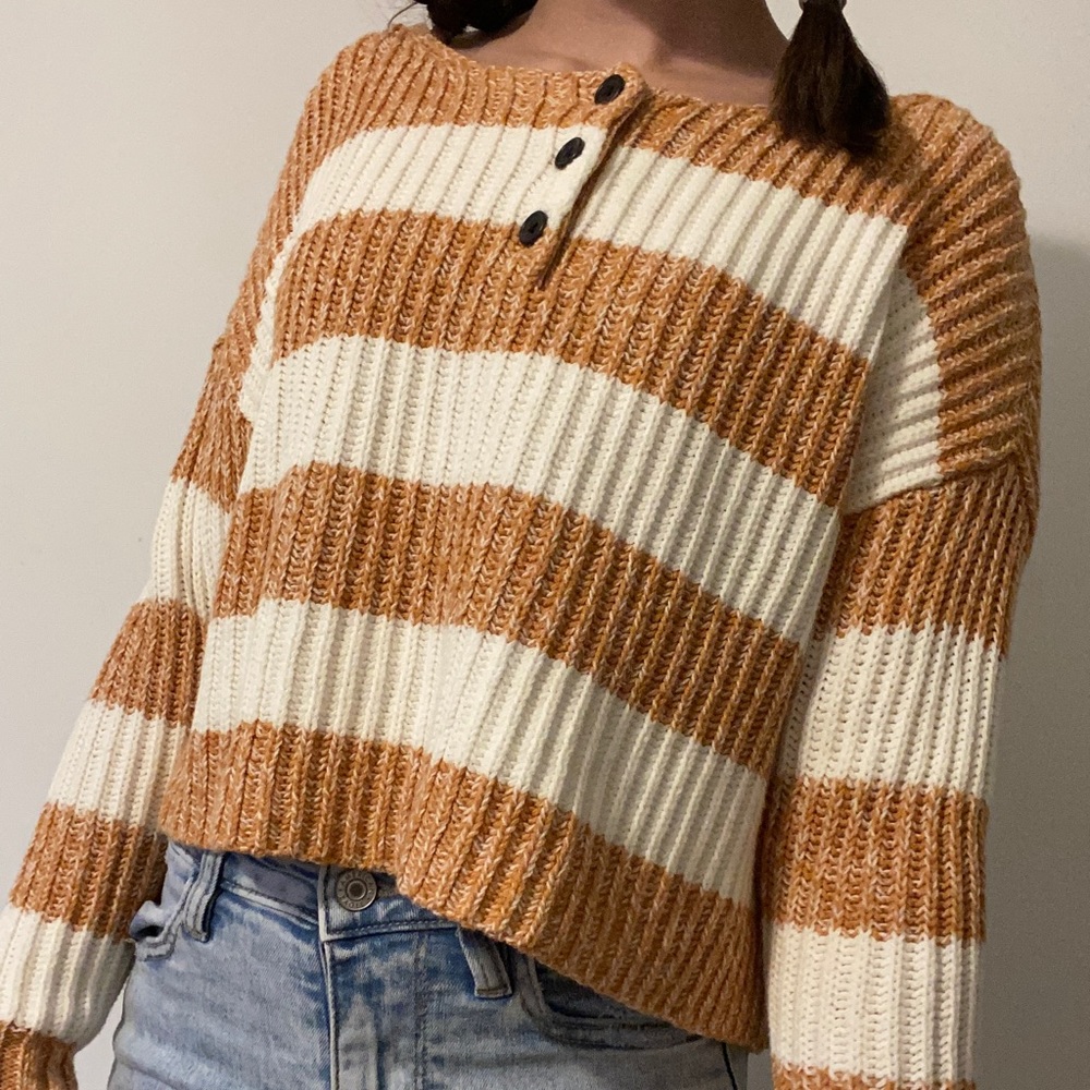 AMERICAN EAGLE striped sweater WORN ONCE